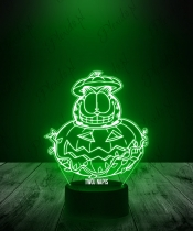 Lampka LED 3D Plexido Halloween Garfield - 3