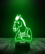 Lampka LED 3D Plexido BoJack Horseman - 2