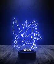 Lampka LED 3D Plexido Pokemon Nidorino - 1