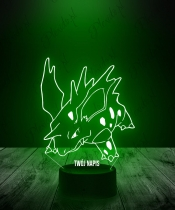 Lampka LED 3D Plexido Pokemon Nidorino - 2