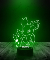 Lampka LED 3D Plexido Pokemon Nidorina - 1