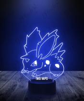 Lampka LED 3D Plexido Pokemon Nidoran - 1