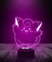 Lampka LED 3D Plexido Pokemon Clefairy - 1