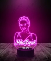 Lampka LED 3D Plexido Miley Cyrus - 3