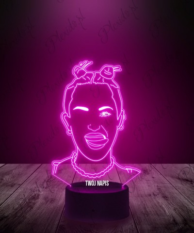 Lampka LED 3D Plexido Miley Cyrus Wink - 1