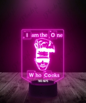 Lampka LED 3D Plexido Breaking Bad Walter Cooks - 2