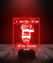 Lampka LED 3D Plexido Breaking Bad Walter Cooks - 3