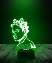Lampka LED 3D Plexido Rihanna Navy Pop - 1