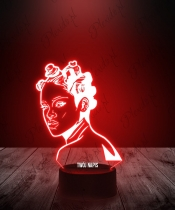 Lampka LED 3D Plexido Rihanna Navy Pop - 2