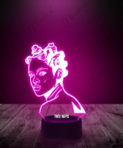 Lampka LED 3D Plexido Rihanna Navy Pop - 3