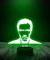 Lampka LED 3D Plexido Dr House Hugh Laurie - 1
