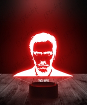 Lampka LED 3D Plexido Dr House Hugh Laurie - 3