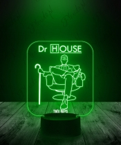 Lampka LED 3D Plexido Dr House Gregory - 2