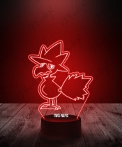 Lampka LED 3D Plexido Pokemon Murkrow - 2