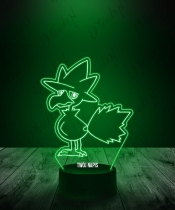 Lampka LED 3D Plexido Pokemon Murkrow - 3