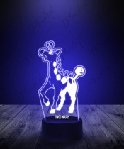 Lampka LED 3D Plexido Pokemon Girafaring - 1