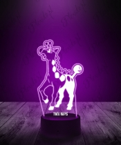 Lampka LED 3D Plexido Pokemon Girafaring - 2