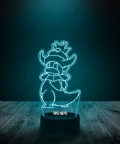 Lampka LED 3D Plexido Pokemon Slowking - 2