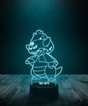 Lampka LED 3D Plexido Pokemon Slowking Toxic - 2