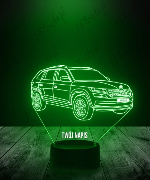 Lampka LED 3D Plexido Samochód Skoda Kodiaq - 1