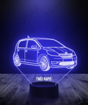 Lampka LED 3D Plexido Samochód Skoda Citygo - 3