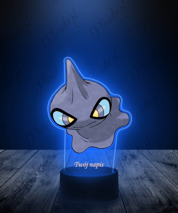 Lampka LED 3D Plexido z Nadrukiem UV Pokemon Shuppet - 1