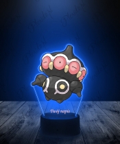 Lampka LED 3D Plexido z Nadrukiem UV Pokemon Claydol - 1