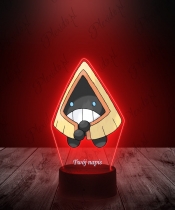 Lampka LED 3D Plexido z Nadrukiem UV Pokemon Snorunt - 1