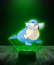 Lampka LED 3D Plexido z Nadrukiem UV Pokemon Sealeo - 1