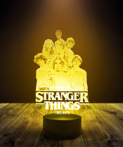 Lampka LED 3D Plexido Stranger Things Postacie - 2