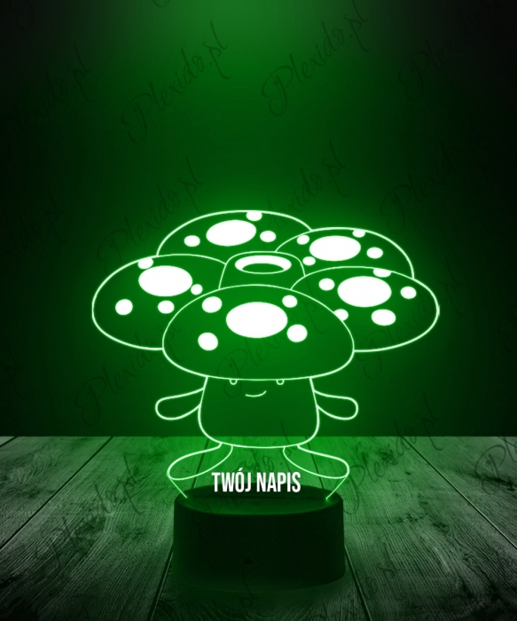 Lampka LED 3D Plexido Pokemon Vileplume - 1