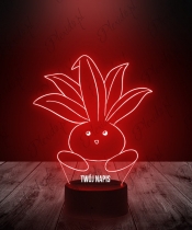 Lampka LED 3D Plexido Pokemon Oddish - 1