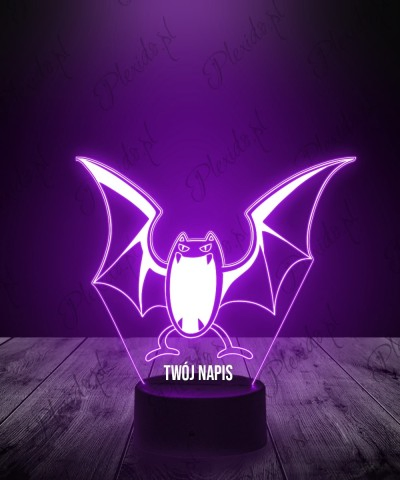 Lampka LED 3D Plexido Pokemon Golbat - 1