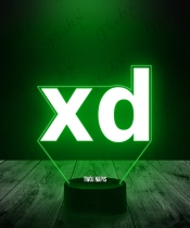 Lampka LED 3D Plexido Małe xd - 1