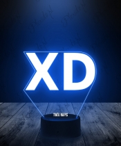 Lampka LED 3D Plexido Duże XD - 1