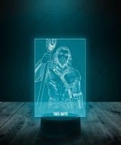 Lampka LED 3D Plexido Aquaman DC - 3