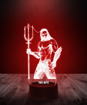 Lampka LED 3D Plexido Aquaman King of Atlantis - 2