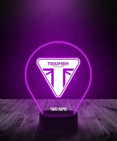 Lampka LED 3D Plexido Triumph Emblemat - 1