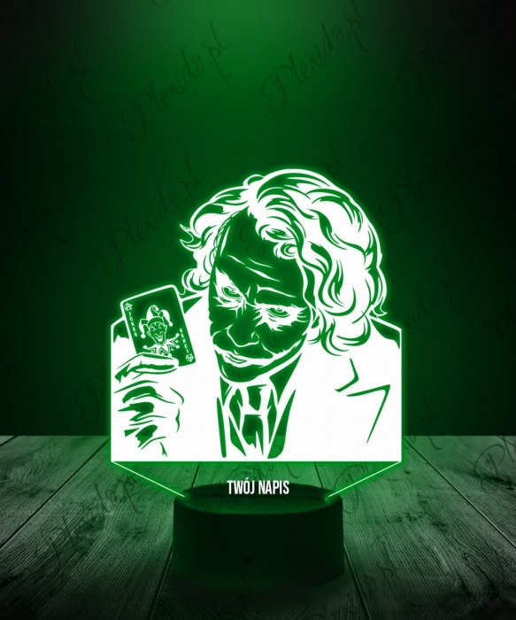Lampka LED 3D Plexido Arthur Fleck Joker - 1
