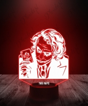 Lampka LED 3D Plexido Arthur Fleck Joker - 3