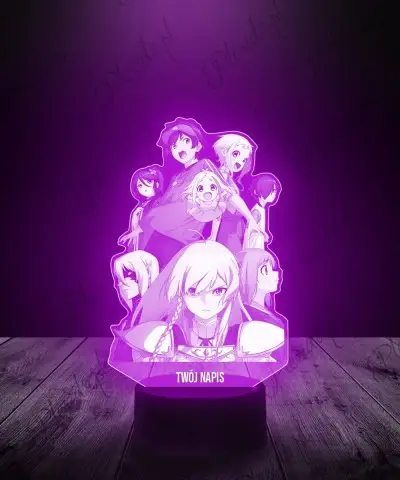 Lampka LED 3D Plexido Hataraku Maou-sama - 1