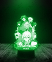 Lampka LED 3D Plexido Hataraku Maou-sama - 3