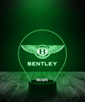 Lampka LED 3D Plexido Bentley Emblemat - 3