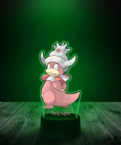 Lampka LED 3D Plexido z Nadrukiem UV Pokemon Slowking - 1