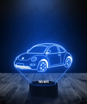 Lampka LED 3D Plexido Volkswagen Beetle Garbus - 2