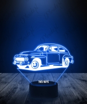 Lampka LED 3D Plexido Volvo Vintage - 1
