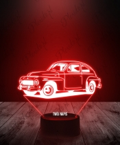 Lampka LED 3D Plexido Volvo Vintage - 3