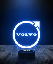 Lampka LED 3D Plexido Volvo Emblemat - 1