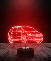 Lampka LED 3D Plexido Opel Zafira - 2