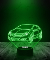 Lampka LED 3D Plexido Opel Astra - 2